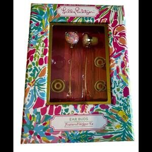 NWT Lilly Pulitzer Ear Buds